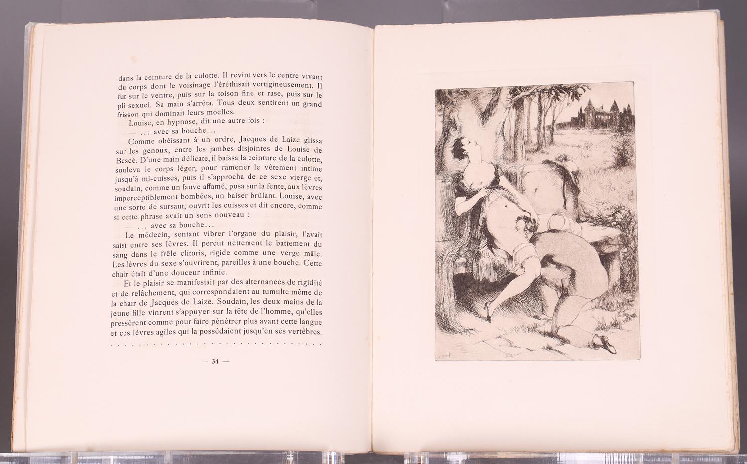 Les caprices du sexe ou Les audaces érotiques de Mademoiselle Louise de B…