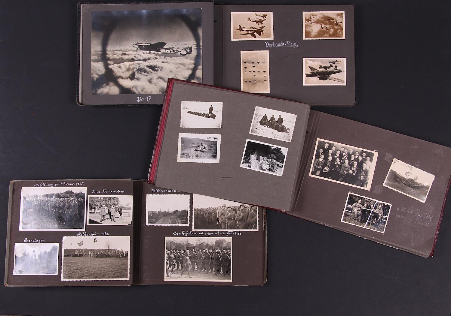 Lot de 437 photographies originales de la seconde guerre mondiale.