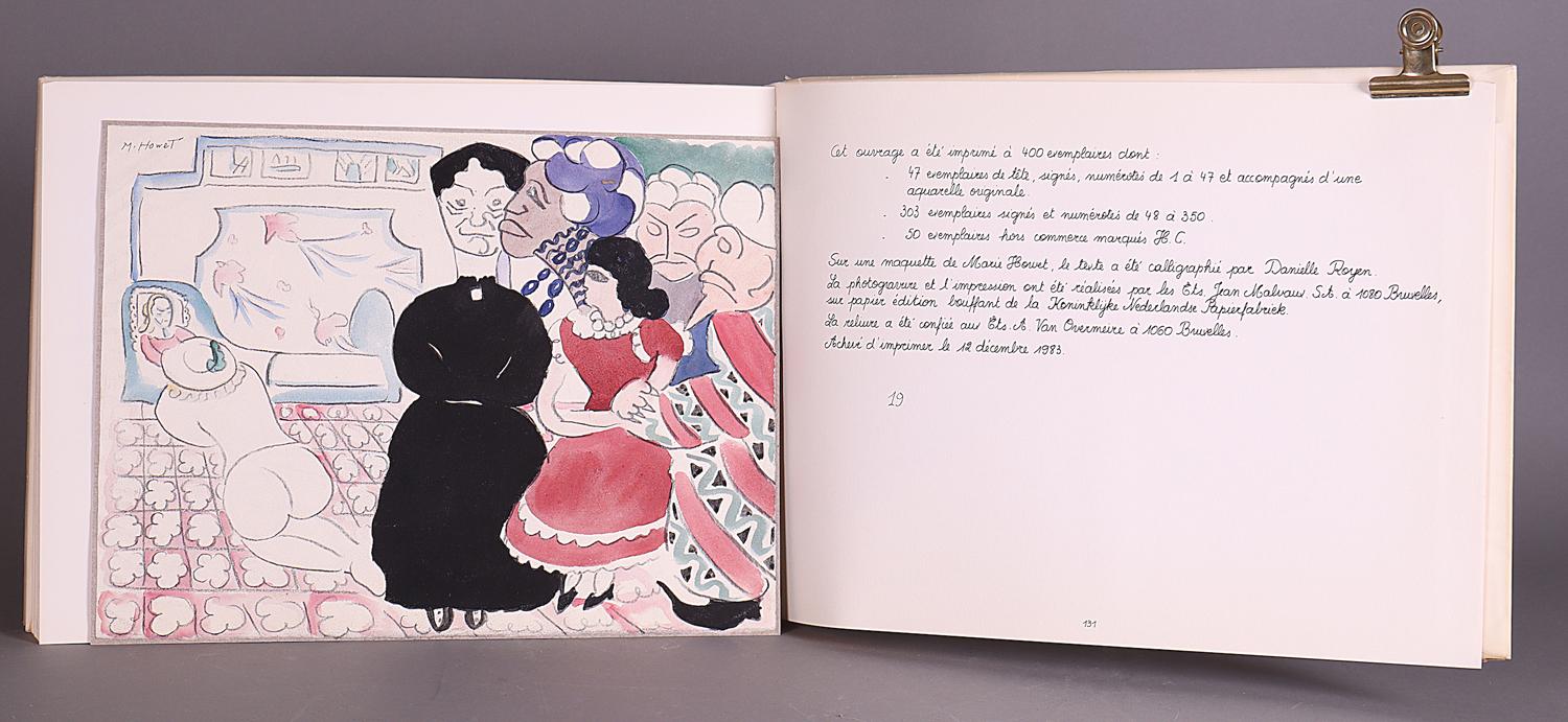 Histoire de Fleur d’Epine. Conte de Hamilton illustré par Marie Howet.