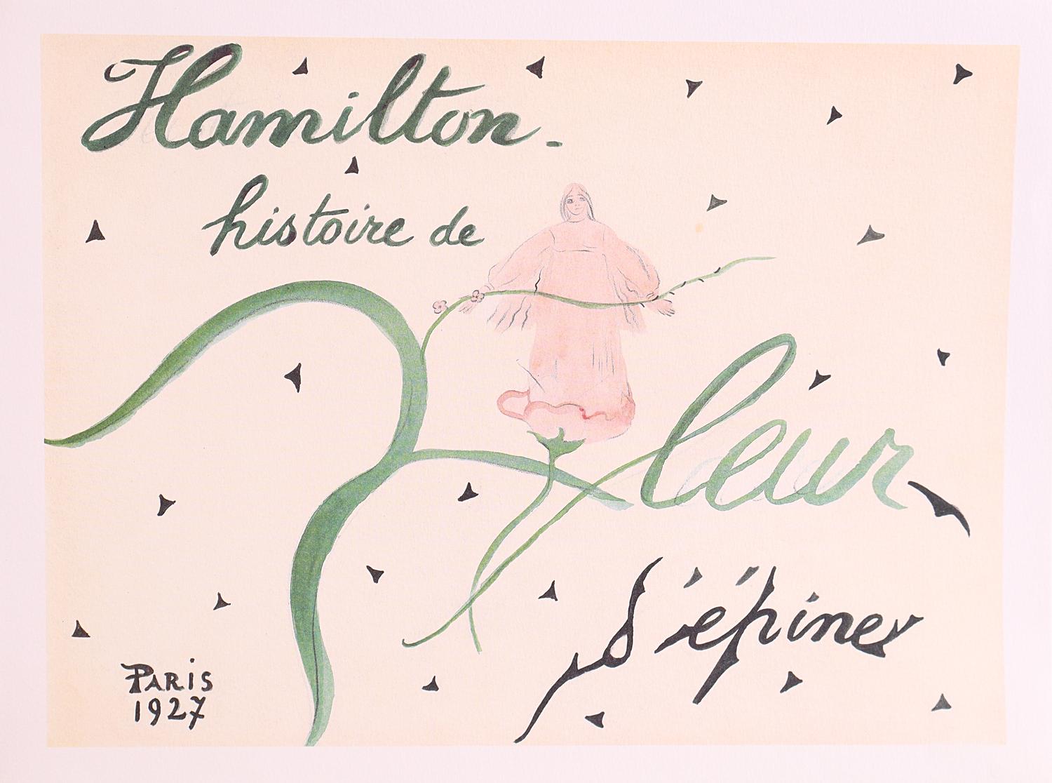 Histoire de Fleur d’Epine. Conte de Hamilton illustré par Marie Howet.