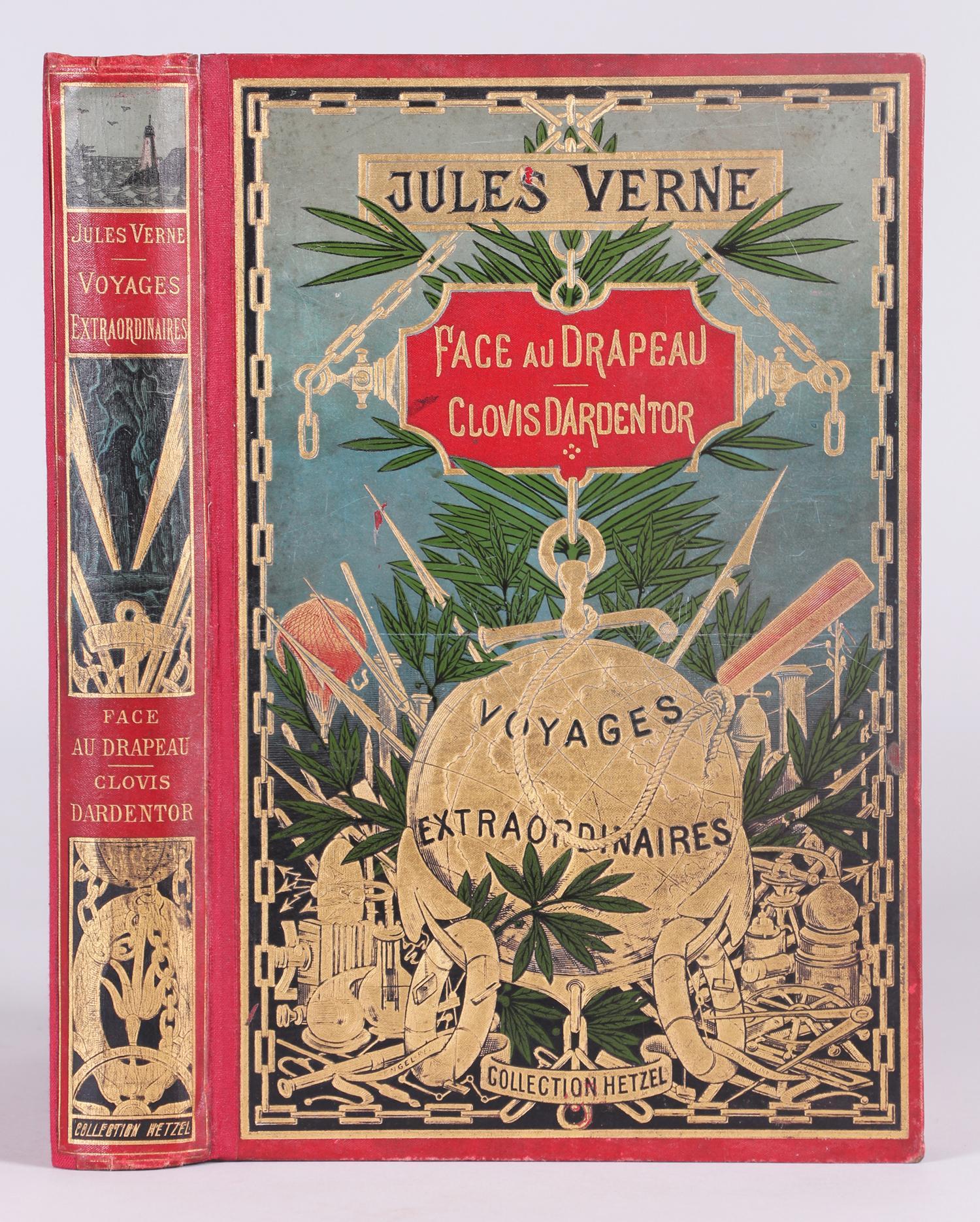 Face au drapeau – Clovis Dardentor.