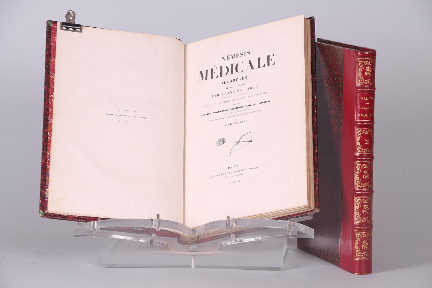 Némésis médicale illustrée, recueil de satires.