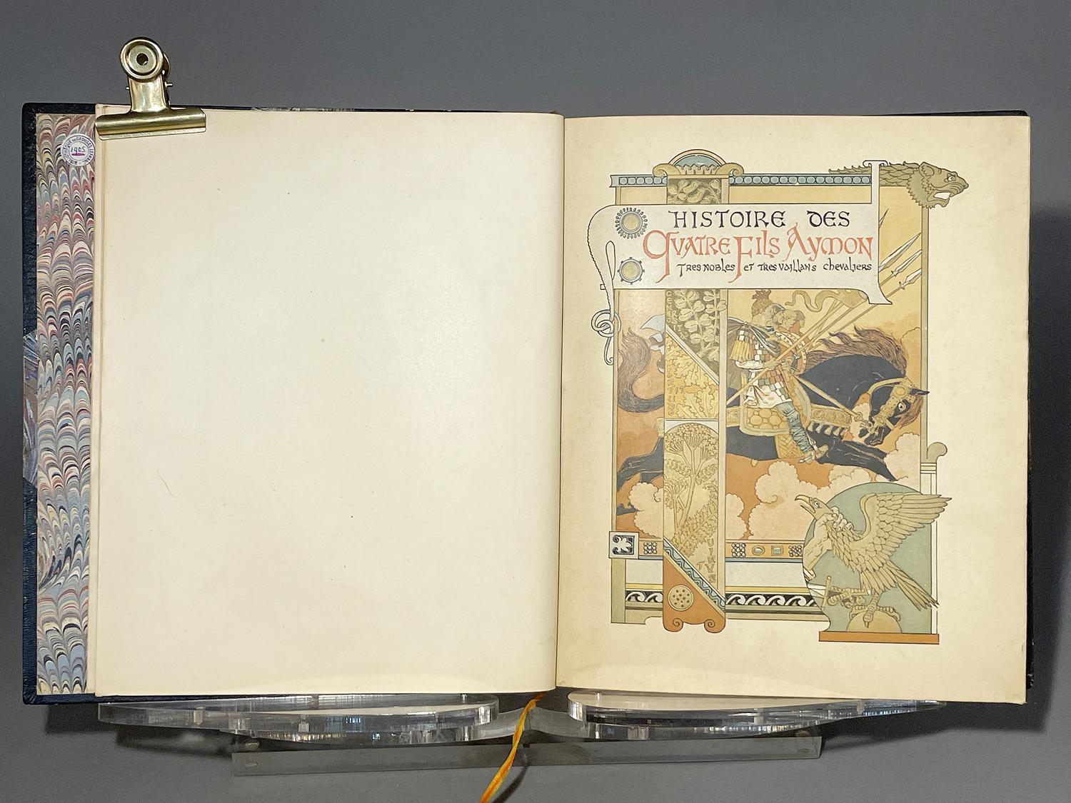 Histoire des quatre fils d’Aymon.