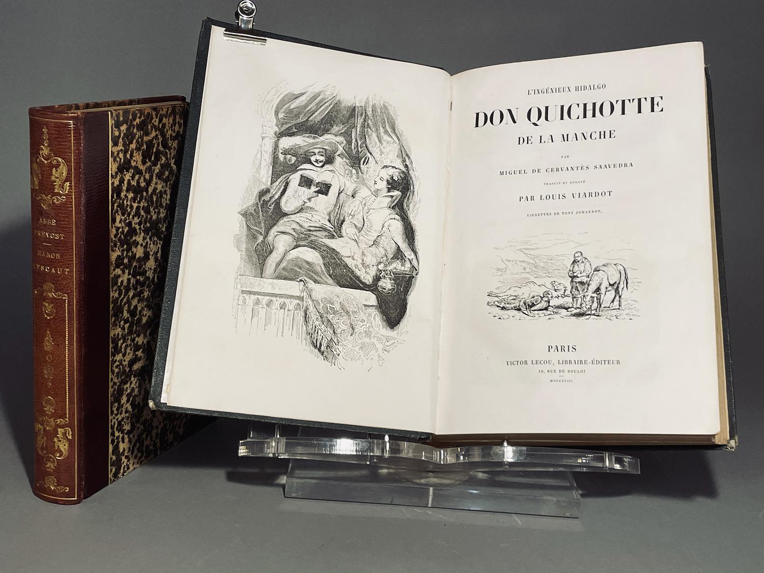 Histoire de Manon Lescaut et du chevalier Des Grieux.  Ens. 2 vol.