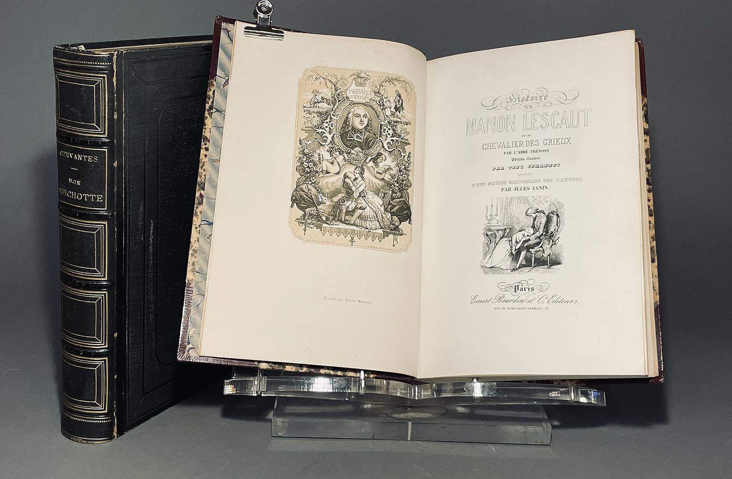 Histoire de Manon Lescaut et du chevalier Des Grieux.  Ens. 2 vol.