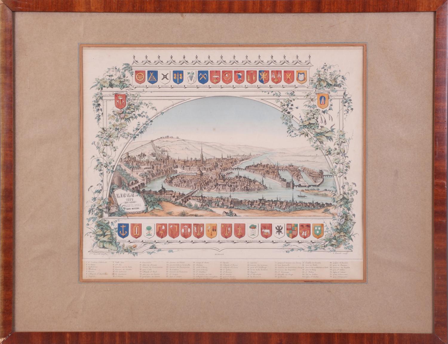 Liège en 1737 et ses trente deux bons métiers. 1852.