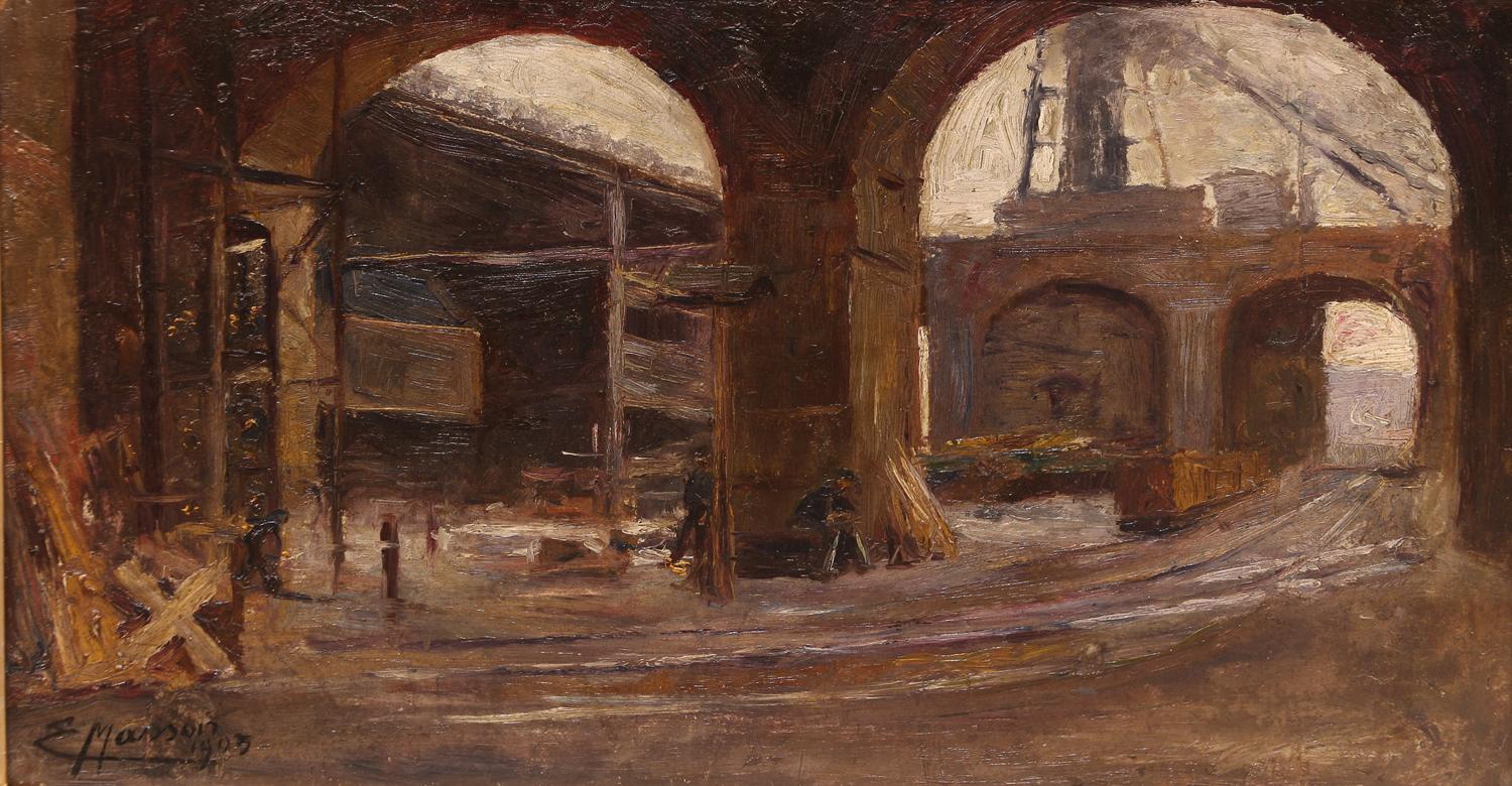 Houillère à Tilleur. 1905.